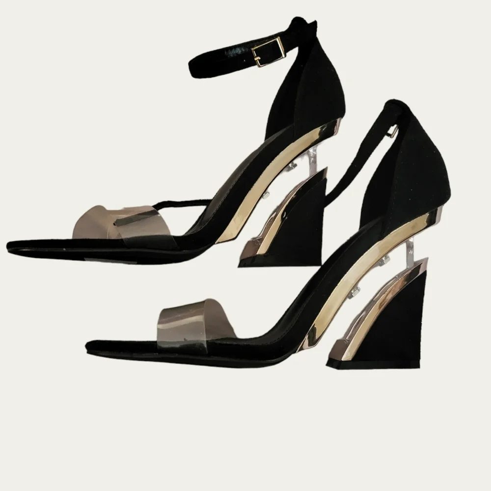 Ankle Strap Wedge Sandals - Picture 5 of 5